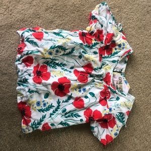 Poppy blouse with split sleeves
